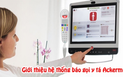 Hệ thống báo gọi y tá Ackermann - Giải pháp cho bệnh viện của bạn